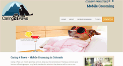 Desktop Screenshot of caring4paws.com