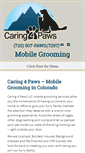 Mobile Screenshot of caring4paws.com